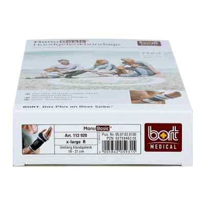 Bort Manubasic Bandage rechts x-large schwarz bei apo-discounter.de bestellen
