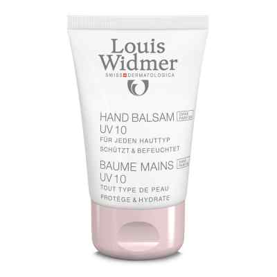 Widmer Hand Balsam Uv10 unparfümiert 50 ml von LOUIS WIDMER GmbH PZN 02765474