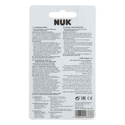 Nuk Nasensauger Größe 1 weiss Krt. bei apo-discounter.de bestellen