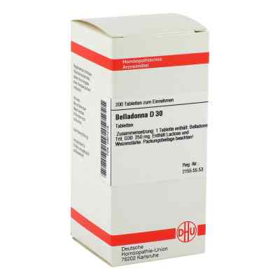 Belladonna D30 Tabletten bei apo-discounter.de bestellen