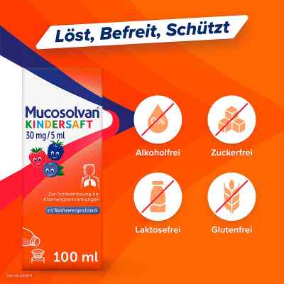 Mucosolvan Kinder Hustensaft 30mg/5ml bei verschleimten Husten bei apo-discounter.de bestellen