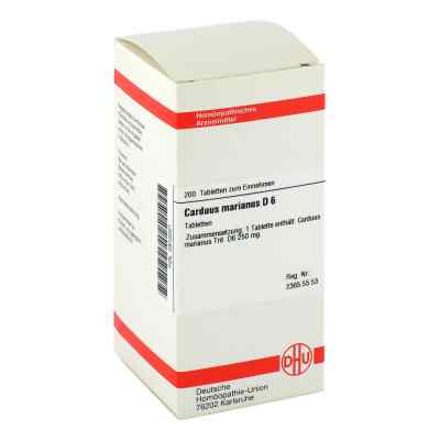 Carduus Marianus D6 Tabletten bei apo-discounter.de bestellen