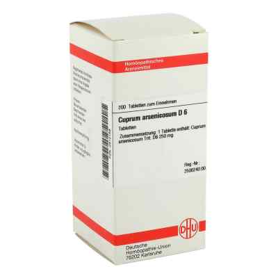 Cuprum Arsenicosum D6 Tabletten bei apo-discounter.de bestellen