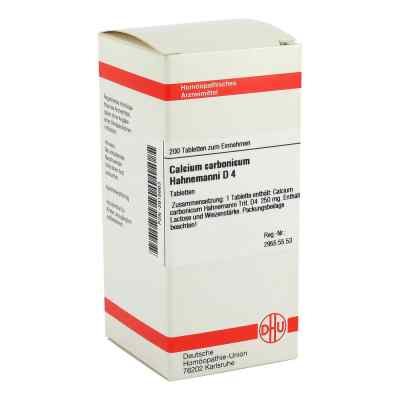 Calcium Carbonicum D 4 Tabletten Hahnemanni bei apo-discounter.de bestellen
