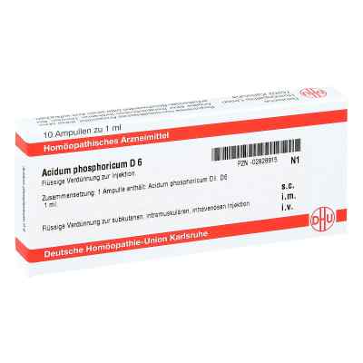 Acidum Phosphoricum D6 Ampullen bei apo-discounter.de bestellen