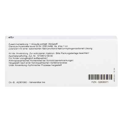Glandula Thyreoidea Gl D30 Ampullen bei apo-discounter.de bestellen