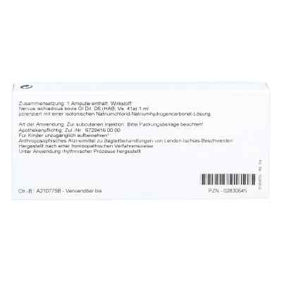 Nervus Ischiadicus Gl D6 Ampullen bei apo-discounter.de bestellen