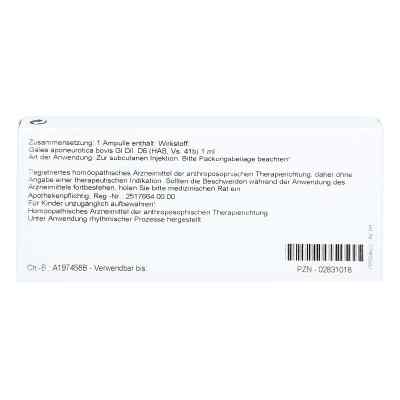 Galea Aponeurotica Gl D6 Ampullen bei apo-discounter.de bestellen