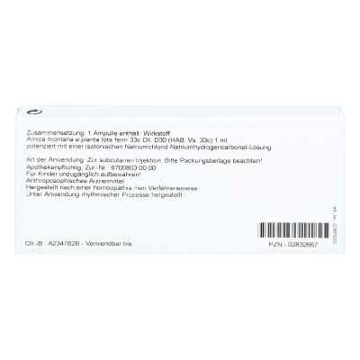 Arnica E Planta tota D30 Ampullen bei apo-discounter.de bestellen