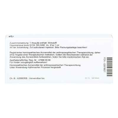 Hippocampus Gl D8 Ampullen bei apo-discounter.de bestellen