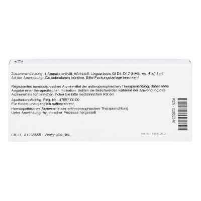 Lingua Gl D12 Ampullen bei apo-discounter.de bestellen