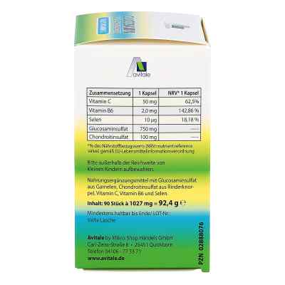 Glucosamin 750 mg+Chondroitin 100 mg Kapseln bei apo-discounter.de bestellen