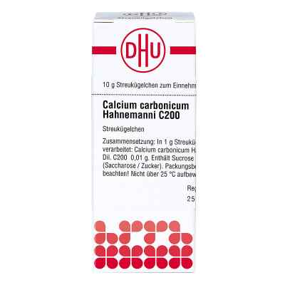 Calcium Carbonicum C 200 Globuli Hahnemanni bei apo-discounter.de bestellen