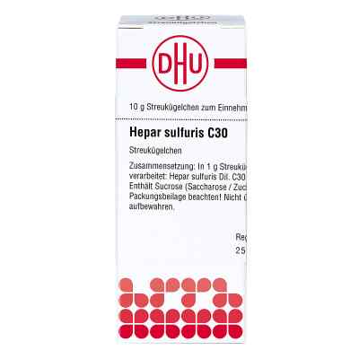 Hepar Sulfuris C 30 Globuli bei apo-discounter.de bestellen
