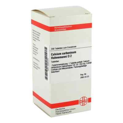 Calcium Carbonicum D 2 Tabletten Hahnemanni bei apo-discounter.de bestellen