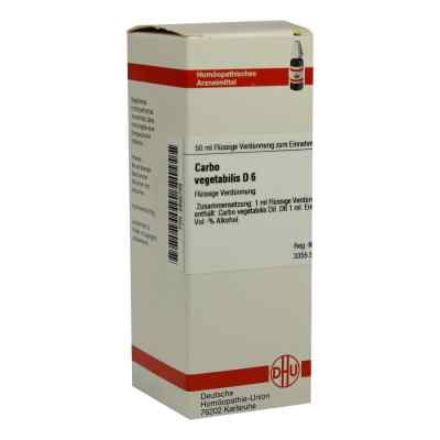 Carbo Vegetabilis D6 Dilution bei apo-discounter.de bestellen