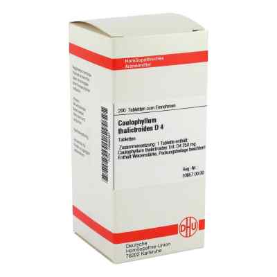 Caulophyllum Thalictroides D4 Tabletten bei apo-discounter.de bestellen