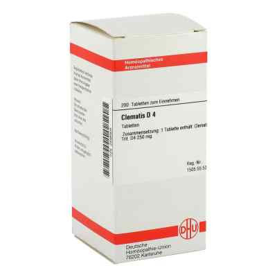 Clematis D4 Tabletten bei apo-discounter.de bestellen