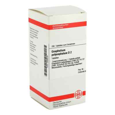 Gnaphalium Polyceph. D2 Tabletten bei apo-discounter.de bestellen
