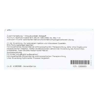 Aconitum E Tub. D30 Ampullen bei apo-discounter.de bestellen