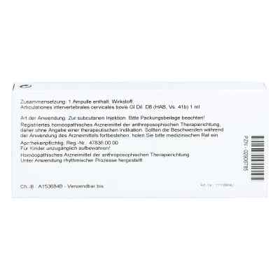Articulationes Interv.ce. Gl D8 Ampullen bei apo-discounter.de bestellen