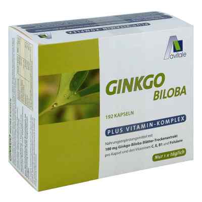 Ginkgo 100 mg Kapseln+b1+c+e bei apo-discounter.de bestellen