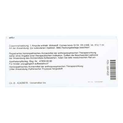 Cornea Gl D5 Ampullen bei apo-discounter.de bestellen