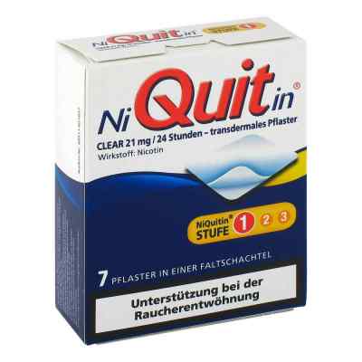Niquitin Clear 21 mg transdermale Pflaster bei apo-discounter.de bestellen