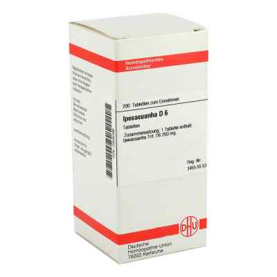 Ipecacuanha D6 Tabletten bei apo-discounter.de bestellen
