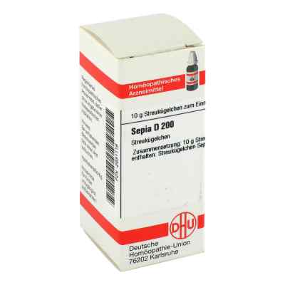 Sepia D 200 Globuli 10 g von DHU-Arzneimittel GmbH & Co. KG PZN 02931116