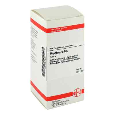 Staphisagria D6 Tabletten bei apo-discounter.de bestellen
