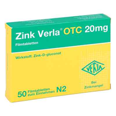 Zink Verla OTC 20mg bei apo-discounter.de bestellen