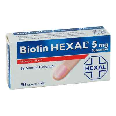 Biotin Hexal 5 mg Tabletten bei apo-discounter.de bestellen