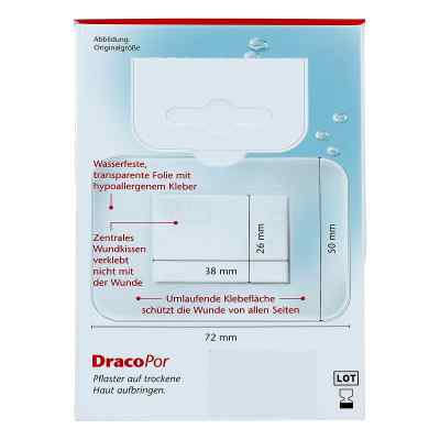 Dracopor waterproof Wundverband steril 5x7,2cm bei apo-discounter.de bestellen