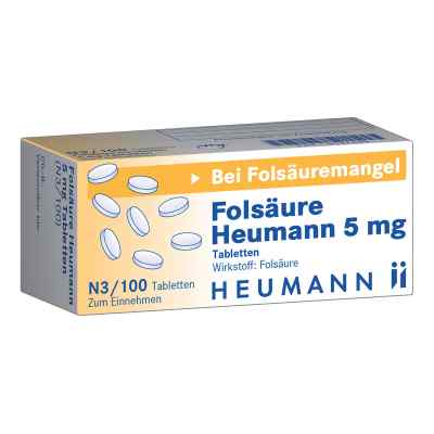 Folsäure Heumann 5 mg Tabletten bei apo-discounter.de bestellen
