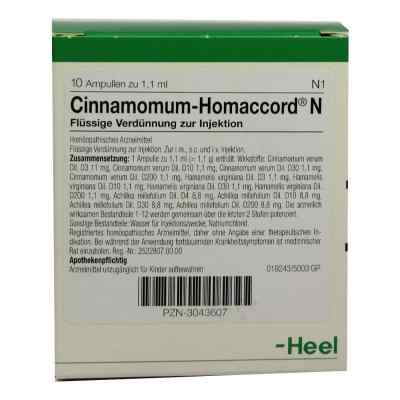 Cinnamomum Homaccord N Ampullen bei apo-discounter.de bestellen
