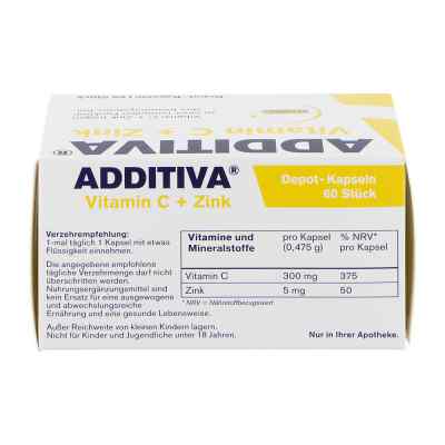 Additiva Vitamin C Depot 300 mg Kapseln bei apo-discounter.de bestellen