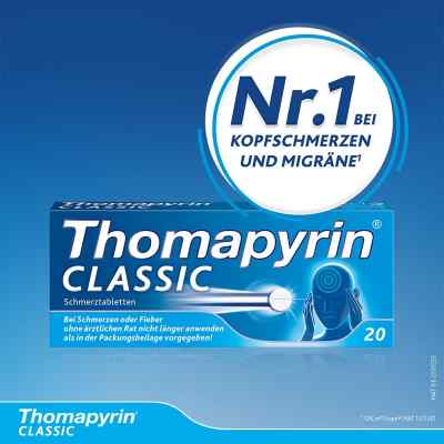 Thomapyrin CLASSIC Schmerztabletten bei Kopfschmerzen bei apo-discounter.de bestellen