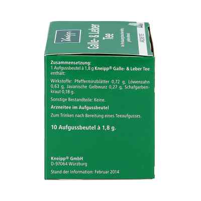 Kneipp Tee Galle und Leber Filterbeutel bei apo-discounter.de bestellen