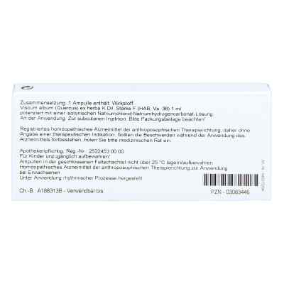 Iscucin Quercus Stärke F Ampullen bei apo-discounter.de bestellen