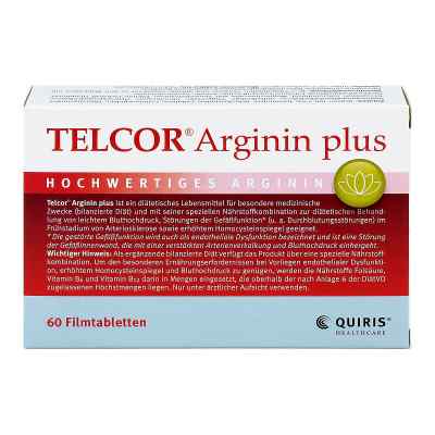 Telcor Arginin plus Filmtabletten bei apo-discounter.de bestellen