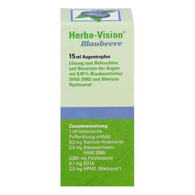Herba-vision Blaubeere Augentropfen bei apo-discounter.de bestellen