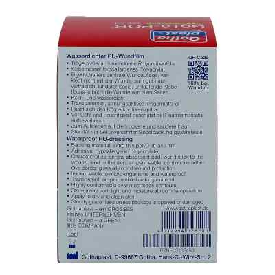 Gota-por Pu Wundfilm 7,2x5 cm steril Pflaster bei apo-discounter.de bestellen