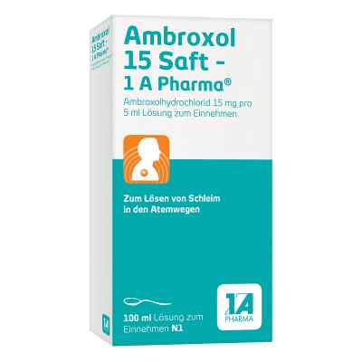 Ambroxol 15 Saft-1A Pharma bei apo-discounter.de bestellen