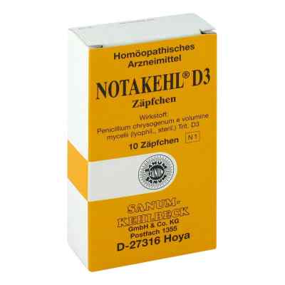 Notakehl D3 Suppositorien bei apo-discounter.de bestellen
