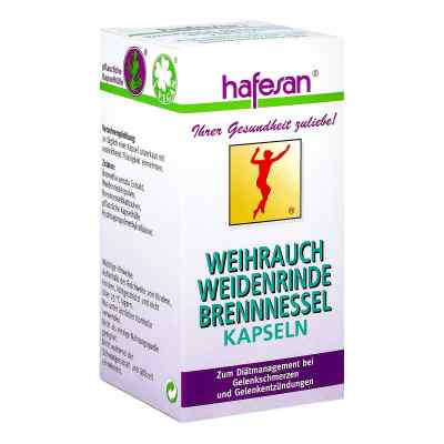 Hafesan Weihrauch+weidenrinde+brennessel Kapseln bei apo-discounter.de bestellen