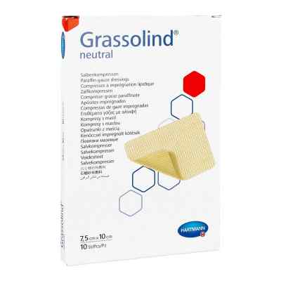 Grassolind Salbenkompressen 7,5x10 cm steril bei apo-discounter.de bestellen