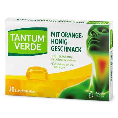 Tantum Verde 3 mg Lutschtabletten Orange-Honiggeschmack bei apo-discounter.de bestellen