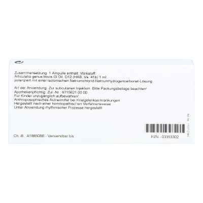 Articulatio Genus Gl D12 Ampullen bei apo-discounter.de bestellen