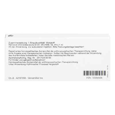 Retina Et Chorioidea Gl D6 Ampullen bei apo-discounter.de bestellen